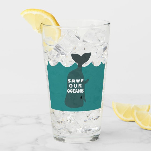 Salven nuestra ballena de arte ambiental en los oc (Anverso (hielo))