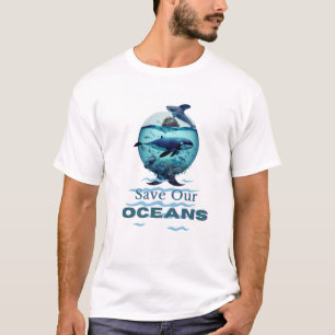 Salven nuestros océanos, camiseta de verano