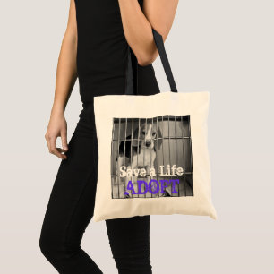 "Salven una vida. Adoptar la bolsa de la tota del 