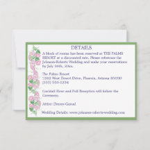 Salvia con detalles de flores rosadas Tarjetas