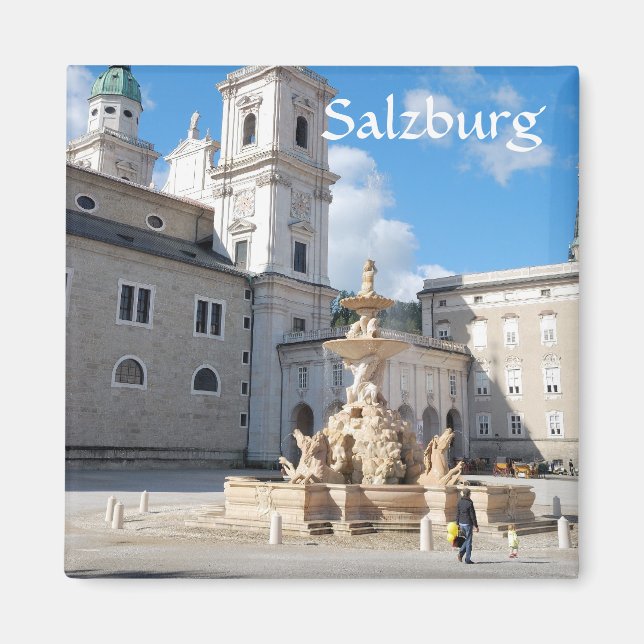Salzburgo, imán austríaco (Frente)