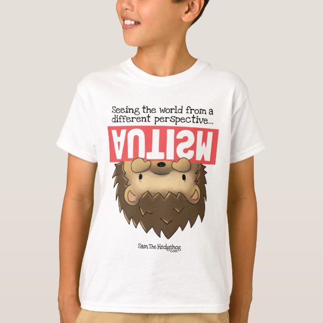 Sam la camiseta del erizo - PERSPECTIVA DISTINTA (Anverso)