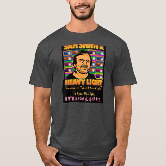 SAM SMITH y CAMISETA LIGERA PESADA (Anverso)