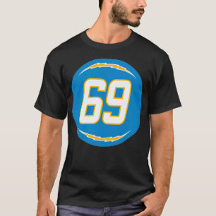 Sam Tevi Número 69 Jersey Los Angeles Chargers Ins