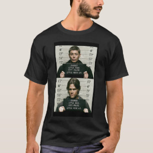 Sam y Dean Mugshots camiseta clásica