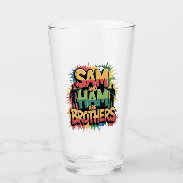 Sam y Ham son hermanos (Anverso)