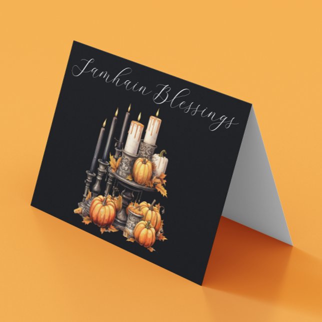 Samhain Blessings Card (Subido por el creador)