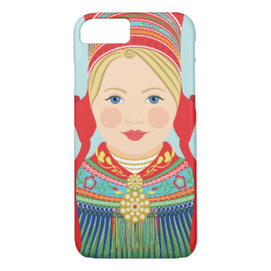 Sami (pelo rubio) Matryoshka Funda