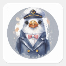 Sammy Classic Round Pegatina