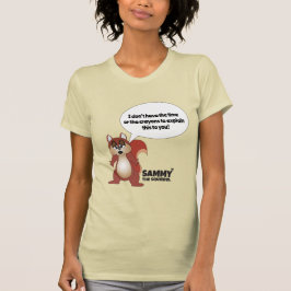 Sammy la camiseta de la ardilla