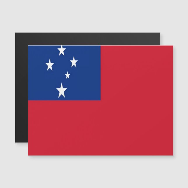 Samoa - Bandera - (Anverso/Reverso)
