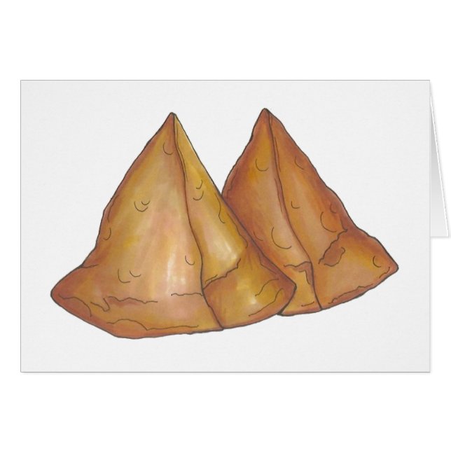 Samosas comida india Samosa Foodie (Anverso (Horizontal))