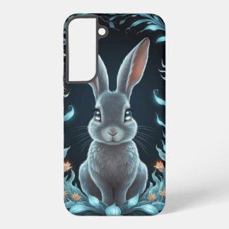 Samsung Galaxy S22+ Conejito | Noche | Luz de luna | Funda para móvil