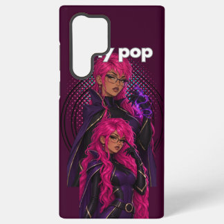 Samsung Galaxy S22 Ultra Funda de teléfono duplicada para chicas Pop