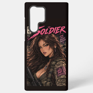 Samsung Galaxy S22 Ultra Funda de teléfono para soldado pop femenino