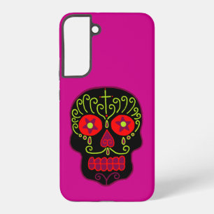 Samsung Galaxy S22+ Funda para iPhone Case-Mate Calavera de Azúcar Neg