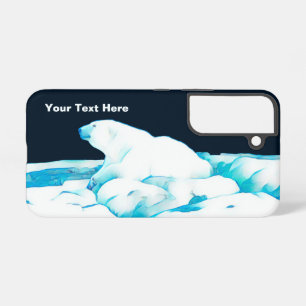 Samsung Galaxy S22 Funda para iPhone Case-Mate con oso polar sobre hi