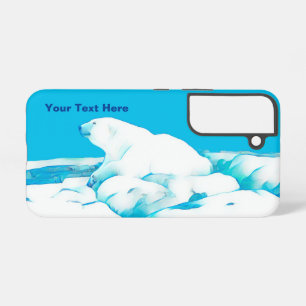 Samsung Galaxy S22 Funda para iPhone Case-Mate con oso polar sobre hi