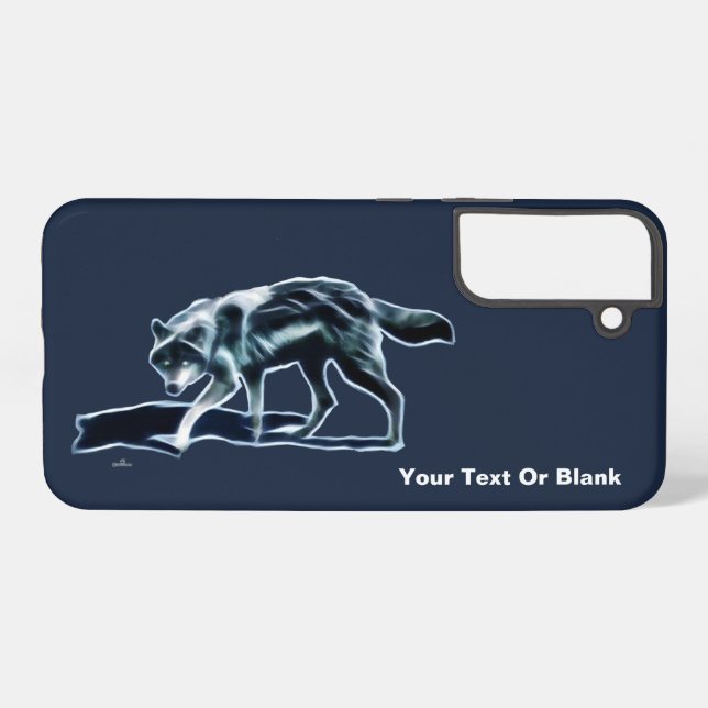 Samsung Galaxy Funda para iPhone Dark Wolf Case-Mate (Reverso Horizontal)