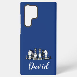 Samsung Galaxy S22 Ultra Funda para iPhone de Jugador de Ajedrez
