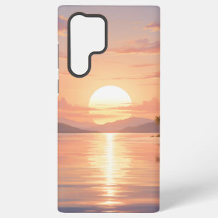 Samsung Galaxy S22 Ultra Funda para smartphone con ilustración de puesta de