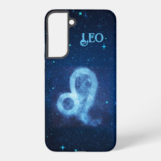 Samsung Galaxy S22+ Funda para teléfono con signo zodiacal Leo