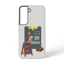 Funda para teléfono de café