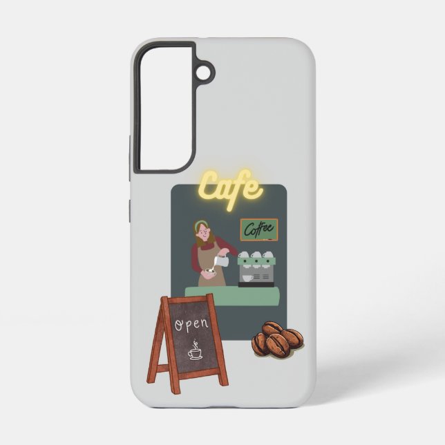 Samsung Galaxy Funda para teléfono de café (Reverso )