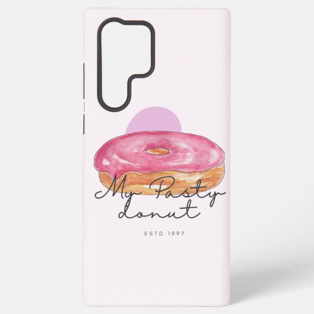 Samsung Galaxy Funda para teléfono de donut pastoso (Reverso )