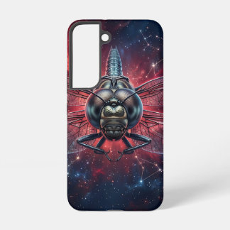 Samsung Galaxy S22 Funda para teléfono de la nebulosa de libélula eté