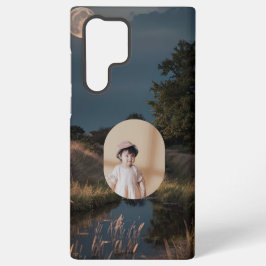 Samsung Galaxy S22 Ultra Funda para teléfono de paisaje bajo la luz de la l