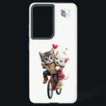 Samsung Galaxy S21 Ultra Funda para teléfono de pareja de gatos Tom y Luna<br><div class="desc">Añade un poco de amor a tu vida diaria con esta adorable funda de teléfono de Tom y Luna 💕</div>