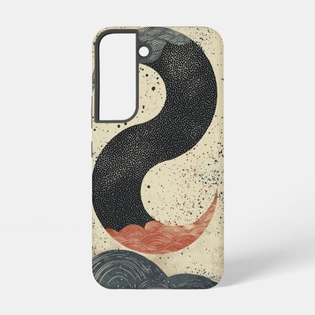 Samsung Galaxy Funda para teléfono Eclipse Curl (Reverso )