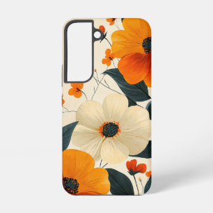 Samsung Galaxy S22 Funda para teléfono Floral Fusion