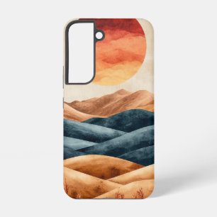 Samsung Galaxy S22 Funda para teléfono nocturna Cosmic Bloom