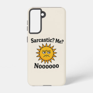 Samsung Galaxy S21 Funda para teléfono Sarcastic Shunshine