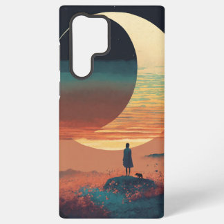 Samsung Galaxy S22 Ultra Funda para teléfono Serenidad a la luz de la luna
