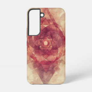 Samsung Galaxy S22 Funda para teléfono Silueta de Guerrero del Sol