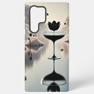 Samsung Galaxy S22 Ultra Funda para teléfono Tulipán Negro