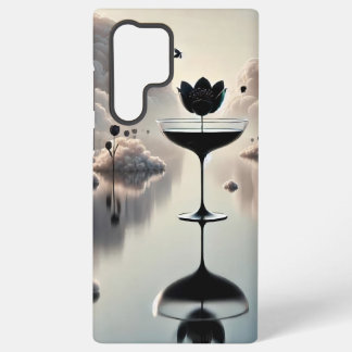 Samsung Galaxy S22 Ultra Funda para teléfono Tulipán Negro