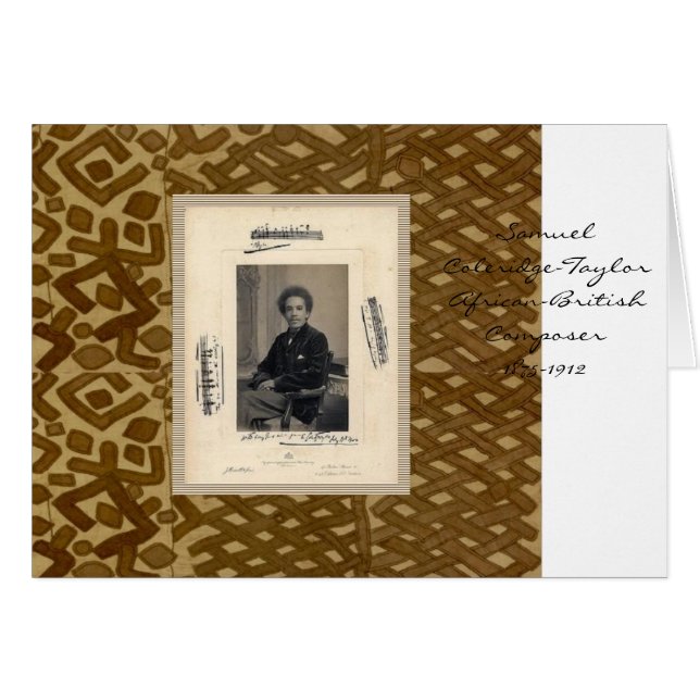 Samuel Coleridge-Taylor (Anverso (Horizontal))