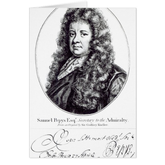 Samuel Pepys (Frente)