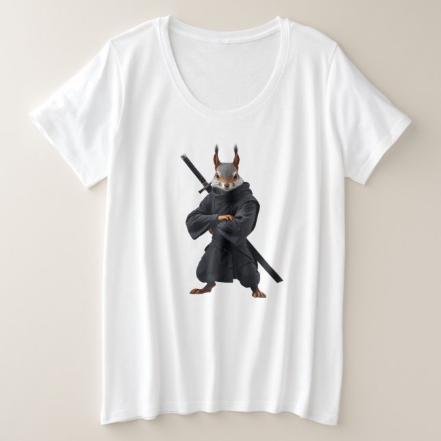 Samurái Ardilla (Anverso del diseño)