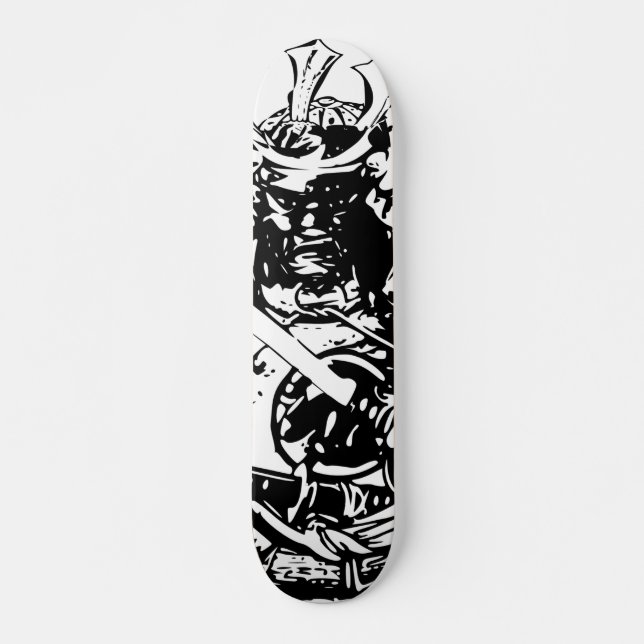 samurai　japan skateboard deck (Anverso )