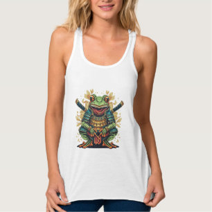 Samurai rana guerrero Flowy Racerback Tank Top
