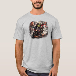 Samurái Rana Jinete Camiseta Gráfica de Ropa Urban