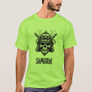 Samurai Skull Warrior - Camiseta de hombre audaz