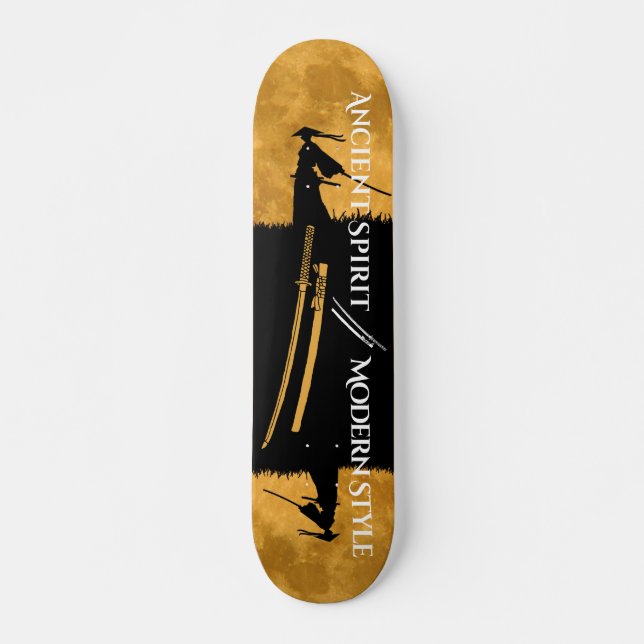 Samurai warrior Skateboard (Anverso )