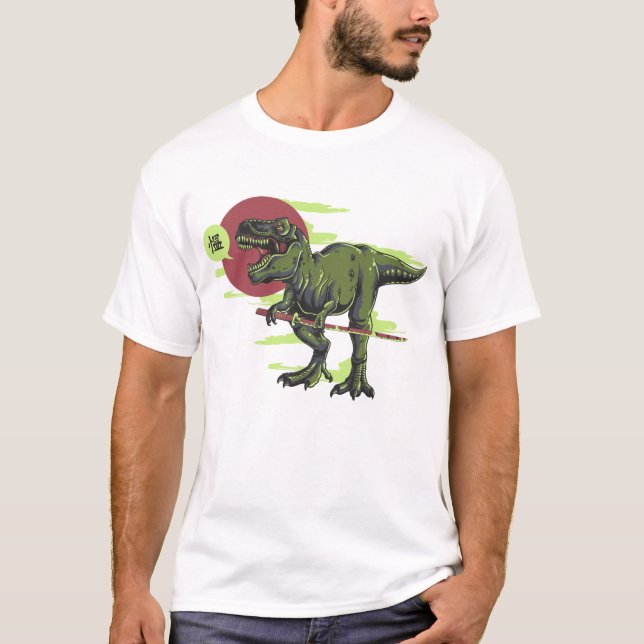 Samuraisaurus - playera - bananaharvest (Anverso)