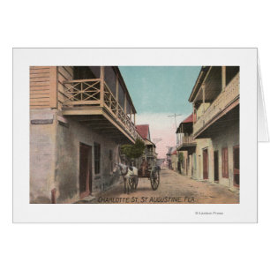 San Agustín, Florida - Vista de Charlotte St.